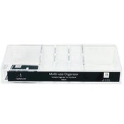 Wholesale - LONDON FOG BOLTON CLEAR 10-SECTION ORGANIZER C/P 24, UPC: 781880850267